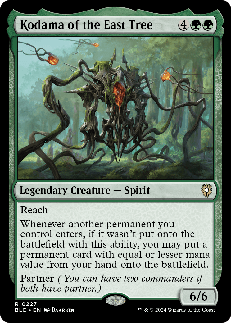 Kodama of the East Tree [Bloomburrow Commander]