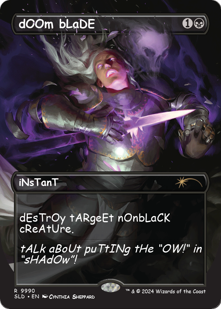 dOOm bLaDE [Secret Lair Drop Series]