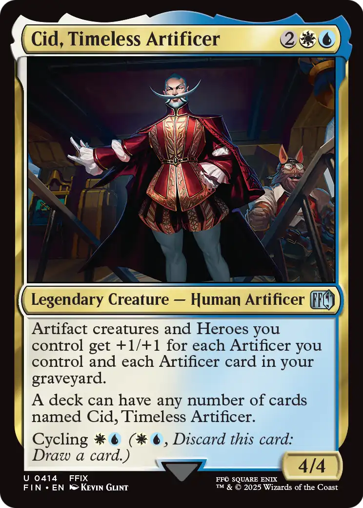 Cid, Timeless Artificer (0414) [FINAL FANTASY]