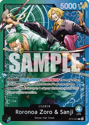 Roronoa Zoro & Sanji [Starter Deck Zoro and Sanji]