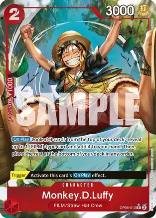 Monkey.D.Luffy (Alternate Art) [Ultimate Deck - The Three Captains]