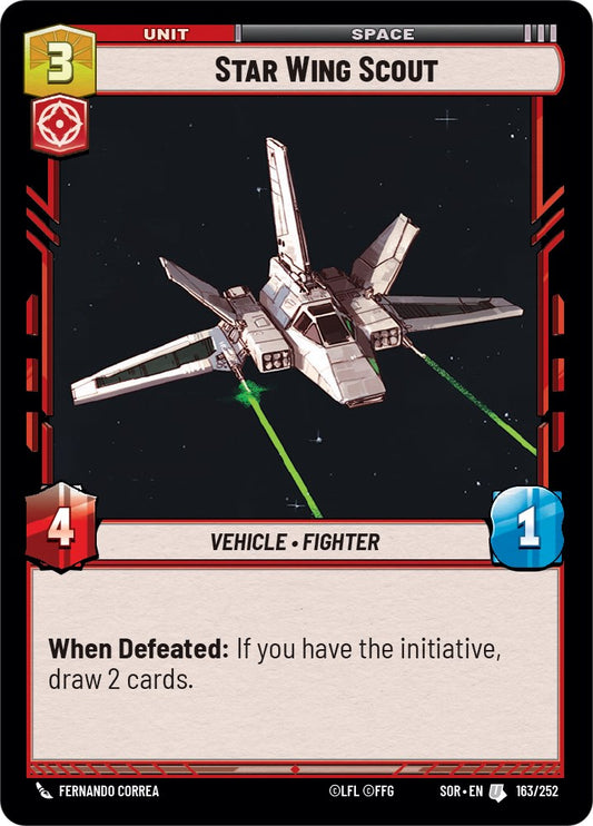 Star Wing Scout (163/252) [Spark of Rebellion]