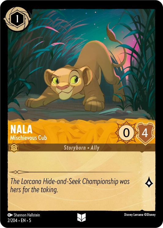 Nala - Mischievous Cub (2/204) [Shimmering Skies]