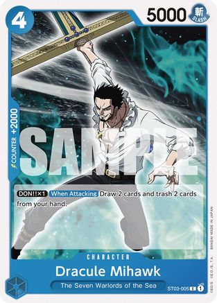 Dracule Mihawk [Starter Deck: BLUE Donquixote Doflamingo]
