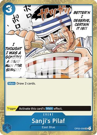 Sanji's Pilaf (Alternate Art) (Manga) [Extra Booster: Memorial Collection]