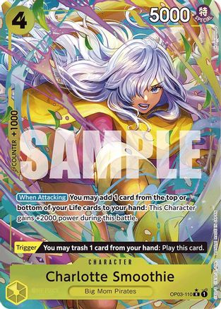 Charlotte Smoothie (Alternate Art) (NIJIMAARC) [Extra Booster: Memorial Collection]