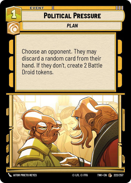 Political Pressure (222/257) (222/257) [Twilight of the Republic]
