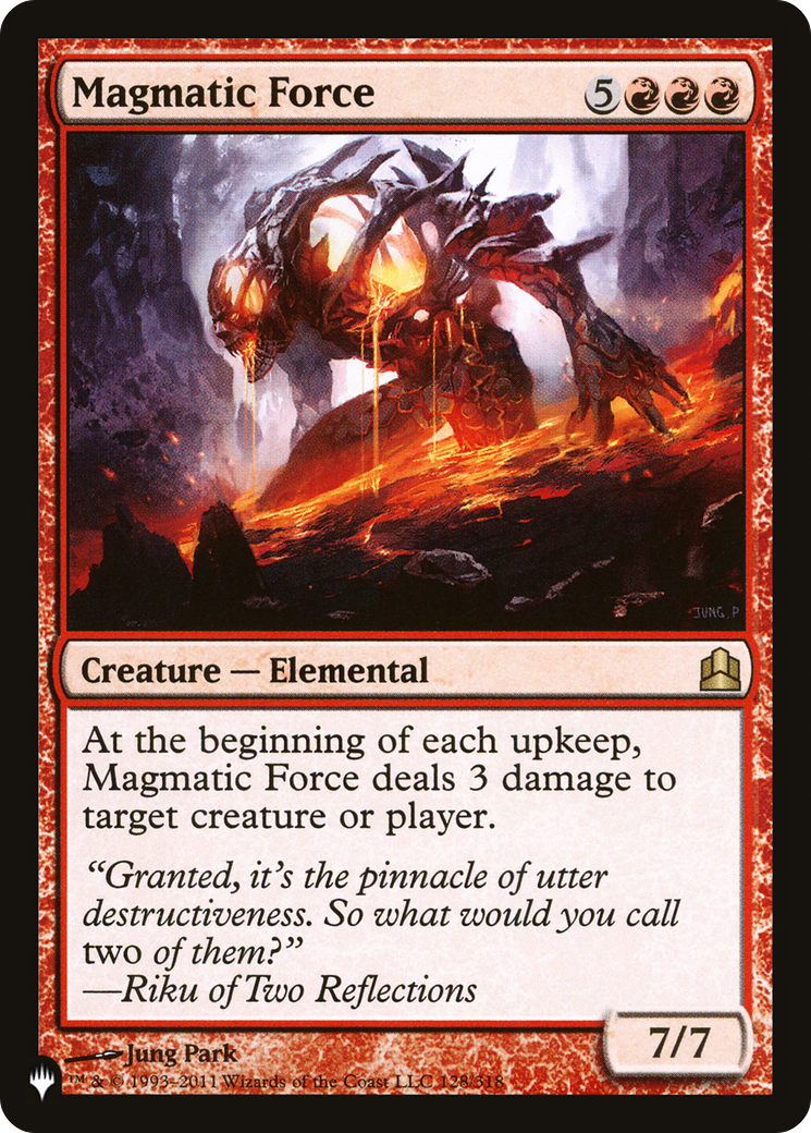 Magmatic Force [The List]