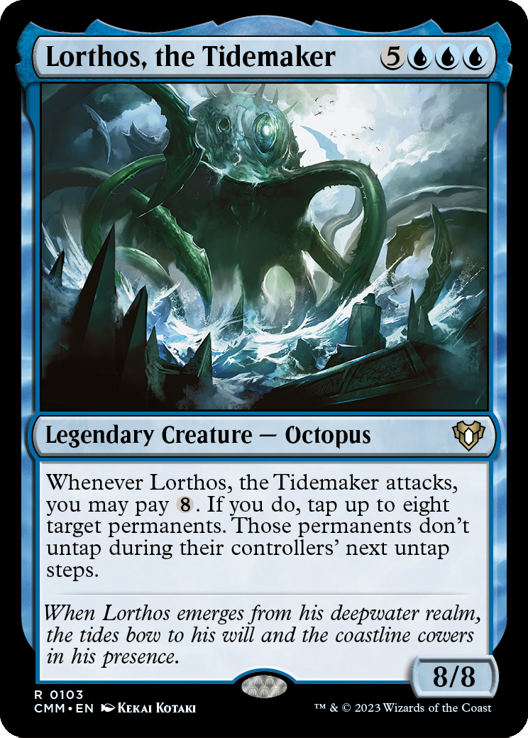 Lorthos, the Tidemaker [Commander Masters]