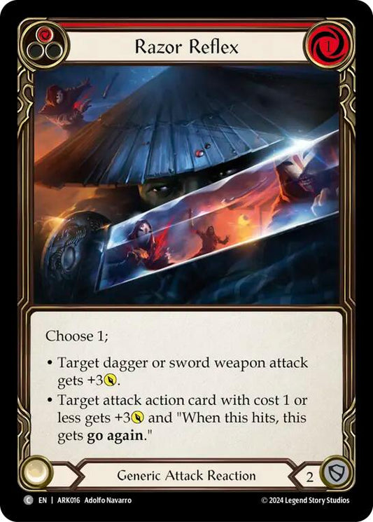 Razor Reflex (Red) [ARK016] (The Hunted Arakni Blitz Deck)