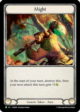 Might [FAB280] (Promo)  Cold Foil
