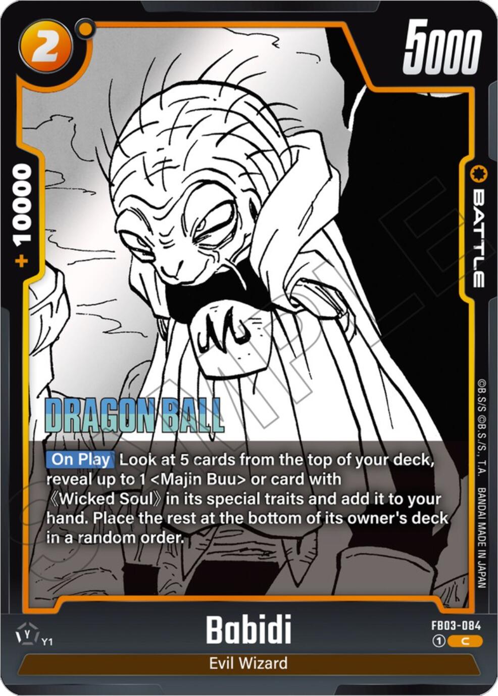 Babidi [Manga Booster 01]
