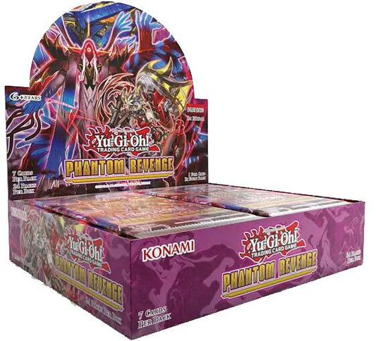 YGO Phantom Revenge Booster Box Case [1st Edition]