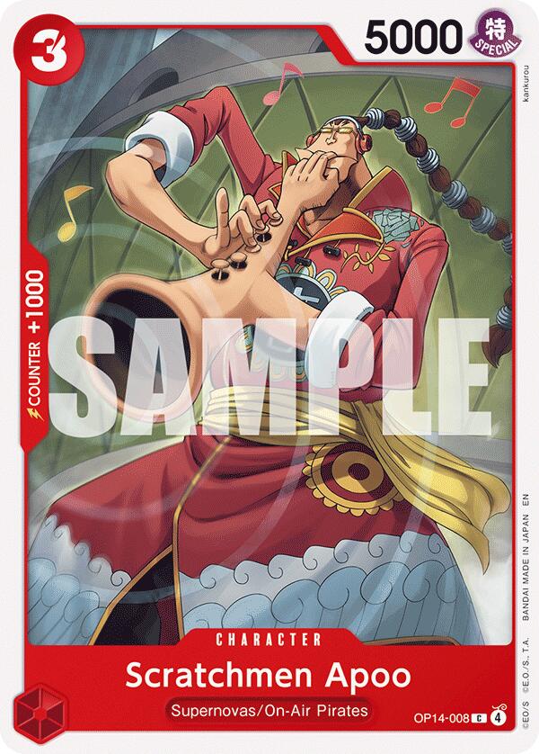 Scratchmen Apoo [The Azure Sea's Seven]