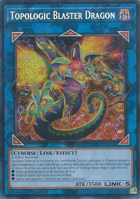 Topologic Blaster Dragon [BPRO-EN046] Secret Rare