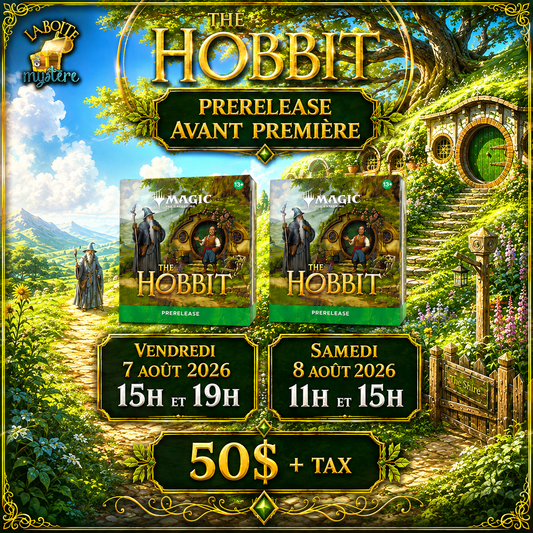 The hobbit l'avant-première Samedi 8 aout 2026 à 15H