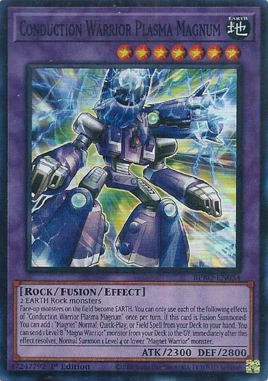 Conduction Warrior Plasma Magnum [BPRO-EN034] Super Rare