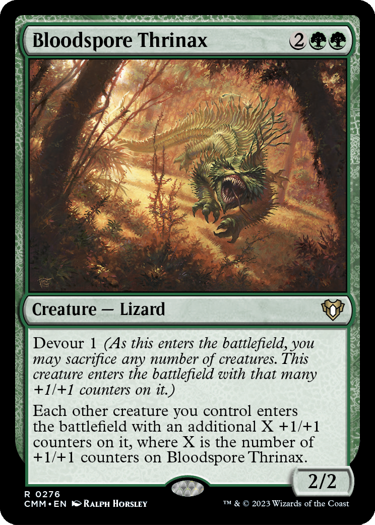 Bloodspore Thrinax [Commander Masters]
