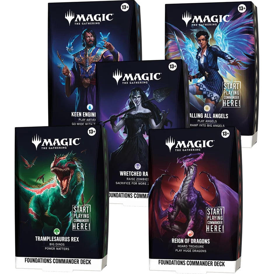 Foundations Commander Decks [Set of 5] - Commander: Foundations Pre order 2 oct 2026