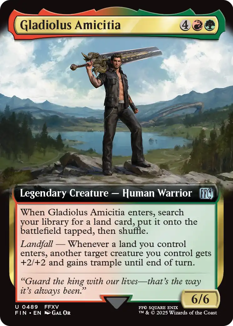 Gladiolus Amicitia (Extended Art) [FINAL FANTASY]