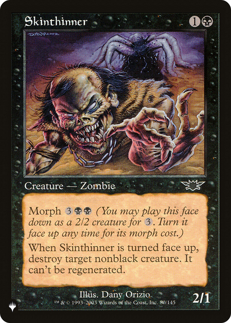 Skinthinner [The List]