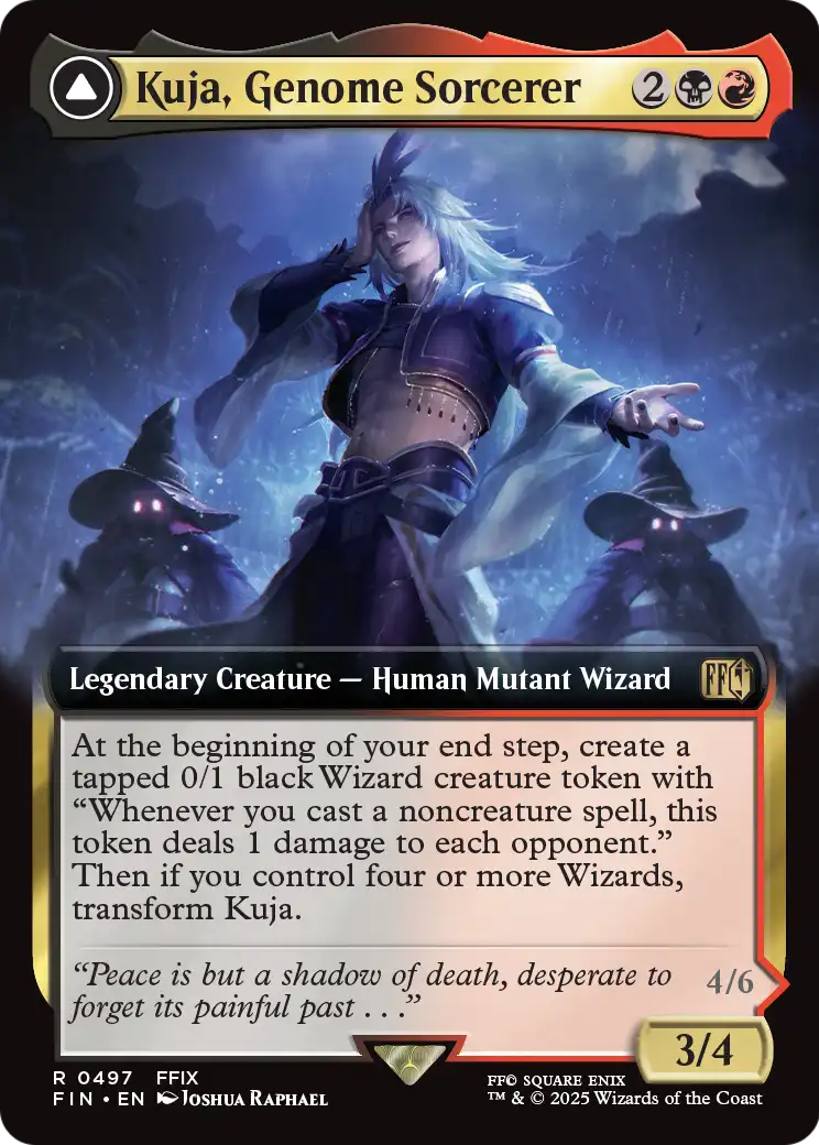 Kuja, Genome Sorcerer // Trance Kuja, Fate Defied (Extended Art) [FINAL FANTASY]