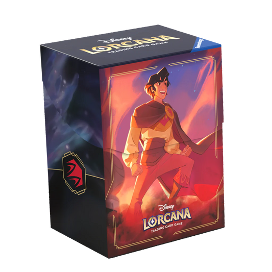 Disney Lorcana : Set 5 - Deck box  (Aladdin) (précommande)