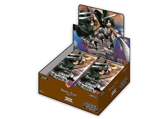 UNION ARENA ATTACK ON TITAN BOOSTER BOX (Release 29.08.2025)