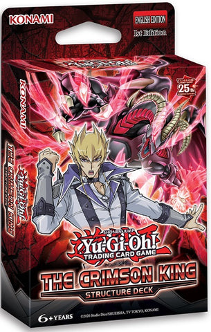 YGO STRUCTURE DECK THE CRIMSON KING