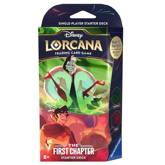 Disney Lorcana Starter Deck - Emerald & Ruby
