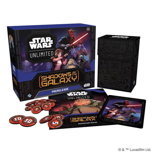Star Wars: Unlimited: Shadows Of The Galaxy Prerelease Box ( JULY 12 2024)