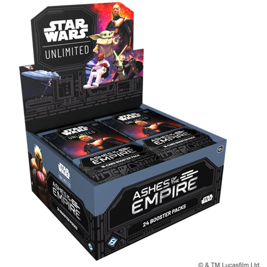 Star Wars: Unlimited - Ashes of the Empire - Booster Display (EN) July 10, 2026.