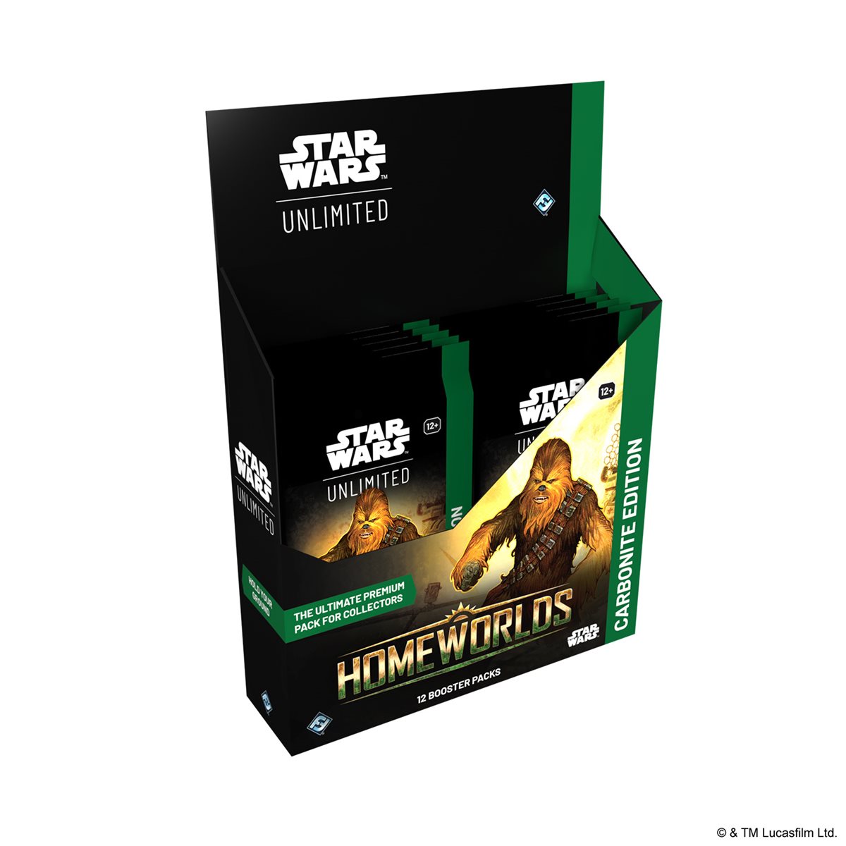 Star Wars: Unlimited - Homeworlds - Carbonite Booster Display