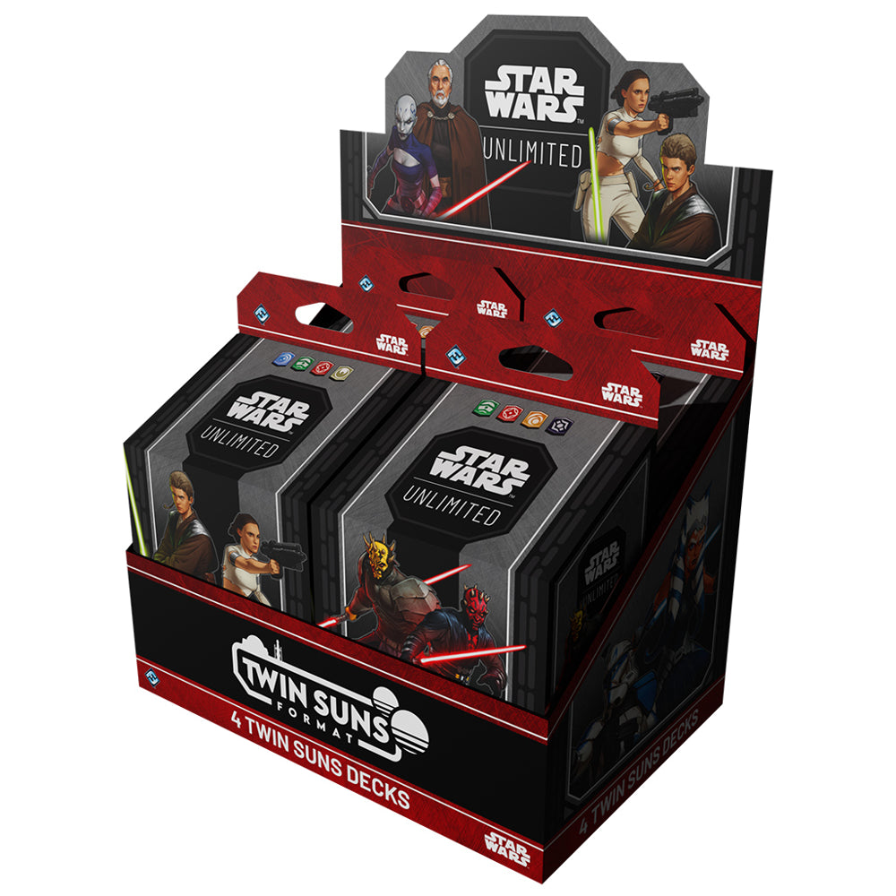 Star Wars: Unlimited - 2026 Twin Suns Deck Display (4 un.) (EN) ^ May 8 2026