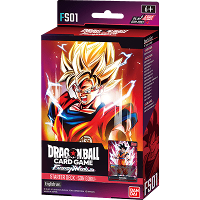 Starter Deck [DBS-FS01] - Fusion World (Son Goku) ( PreOrder 2024-04-30)