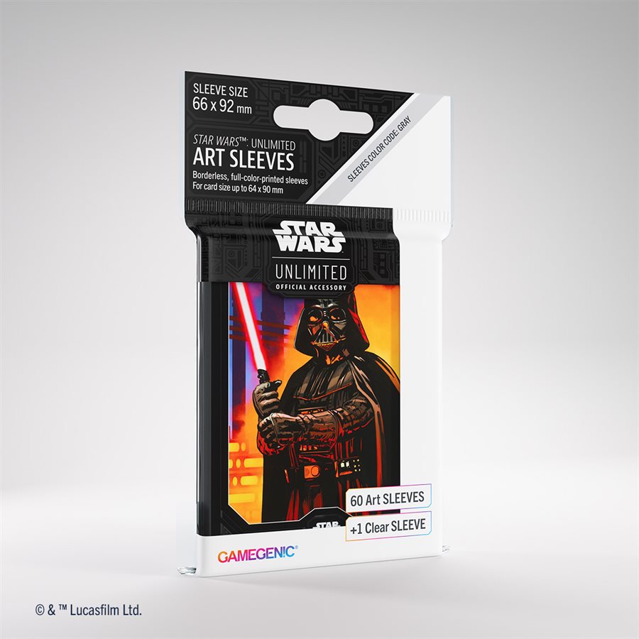Star Wars: Unlimited Art Sleeves: Darth Vader ^ MARCH 8 2024