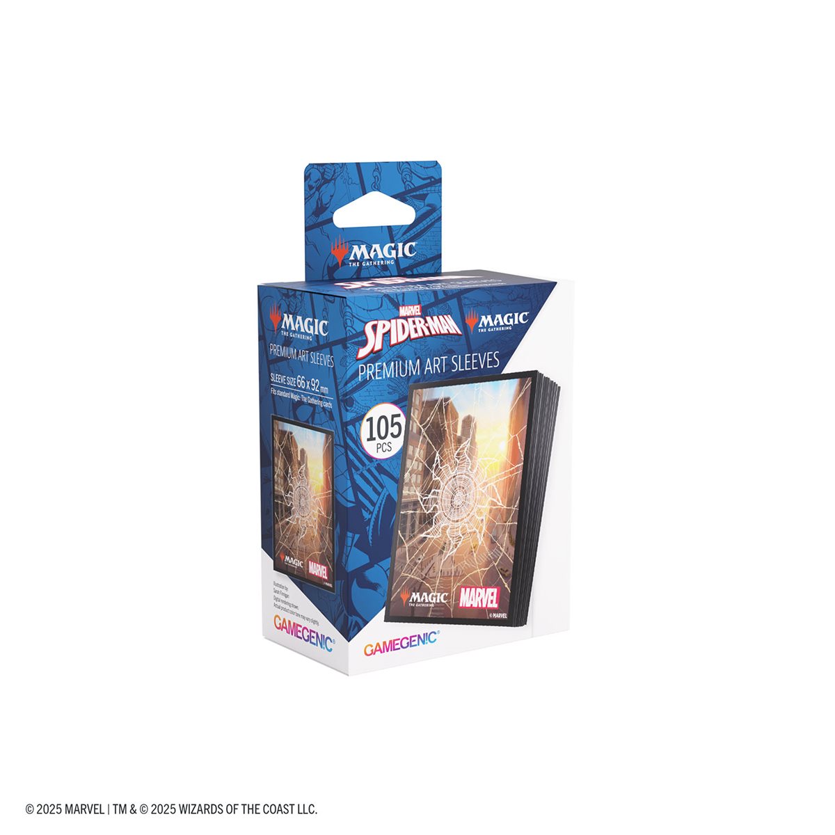 Sleeves: Magic: The Gathering - Marvel's Spider-Man: Art Sleeves: Spider-Man WHITE (105)^ Oct 17