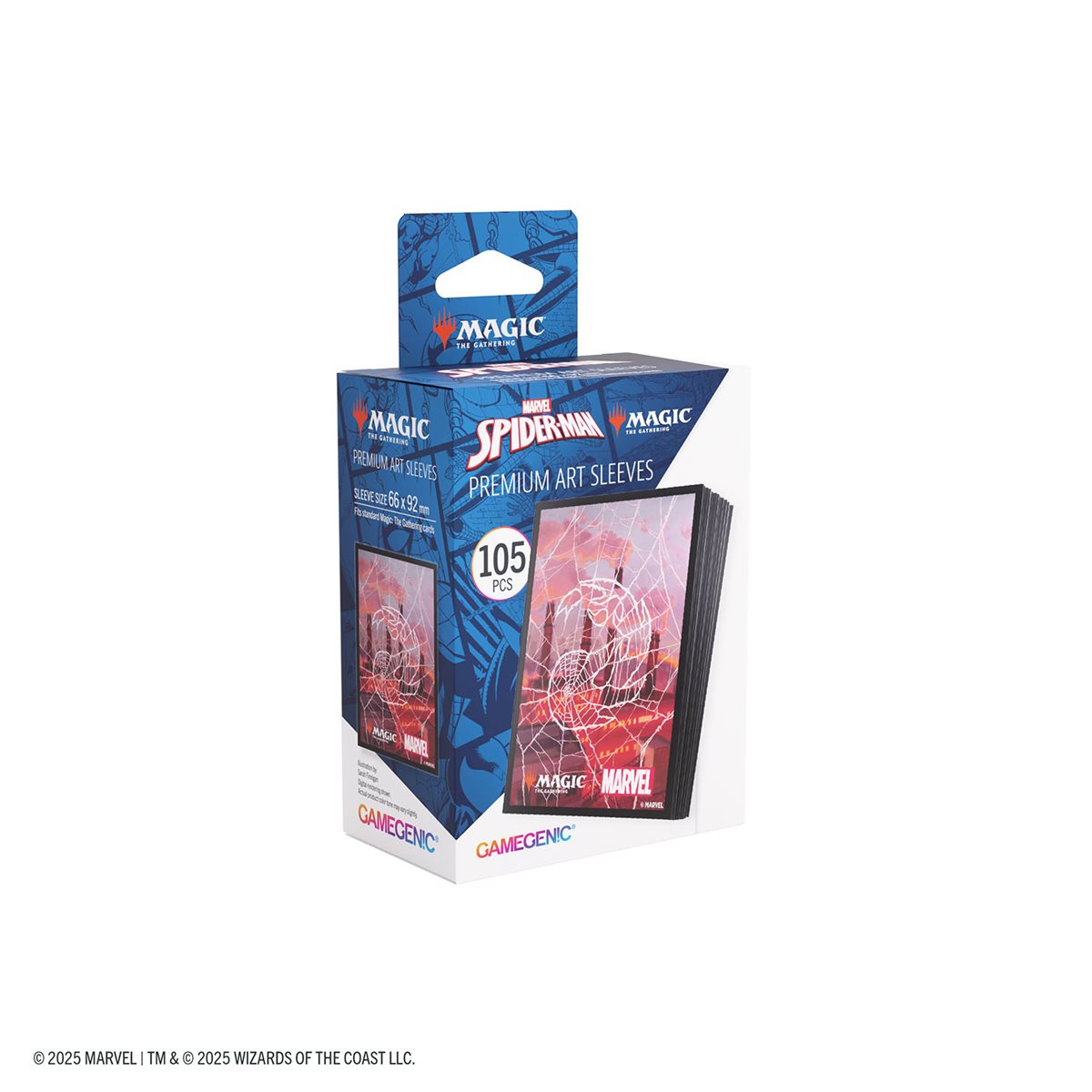 Sleeves: Magic: The Gathering - Marvel's Spider-Man: Art Sleeves: Spider-Man Mountain (105)^ Oct 17