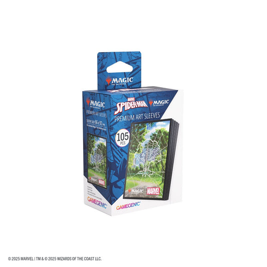 Sleeves: Magic: The Gathering - Marvel's Spider-Man: Art Sleeves: Spider-Man Forest (105)^ Oct 17
