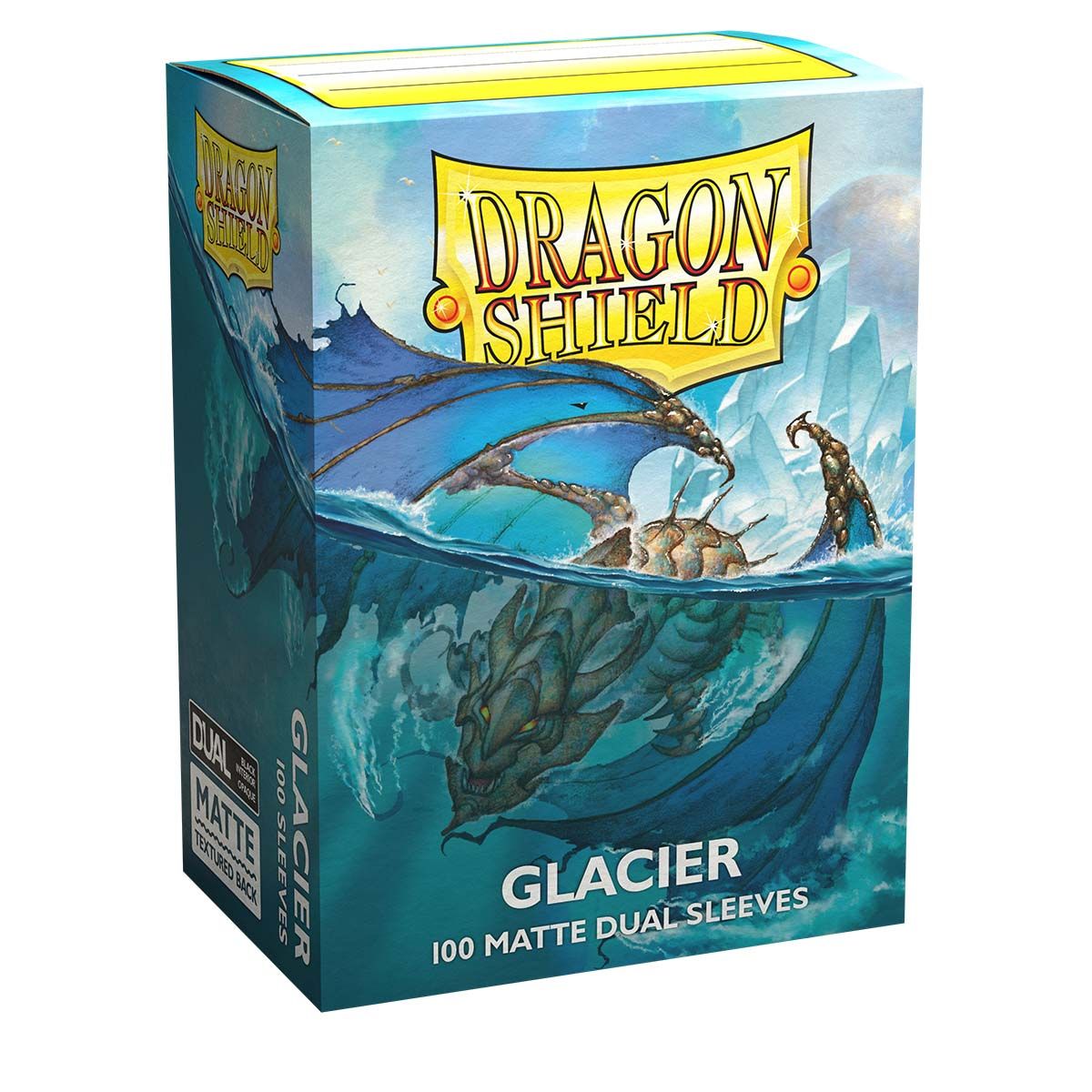 DRAGON SHIELD STANDARD SIZE SLEEVES GLACIER - MATTE DUAL 100CT