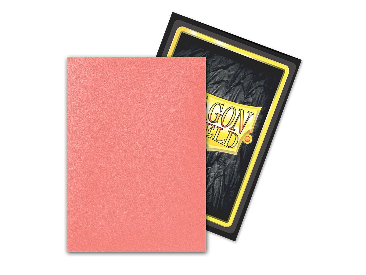 DRAGON SHIELD STANDARD SIZE SLEEVES PEACH - MATTE DUAL 100CT