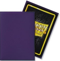 DRAGON SHIELD STANDARD SIZE SLEEVES PURPLE - MATTE 100CT