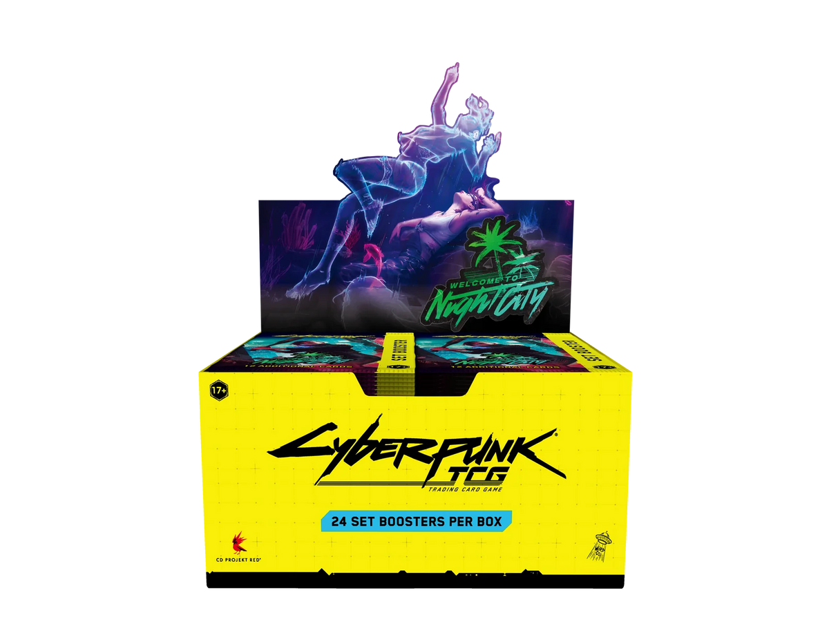 CYBERPUNK TCG: RETAIL BOOSTER DISPLAY