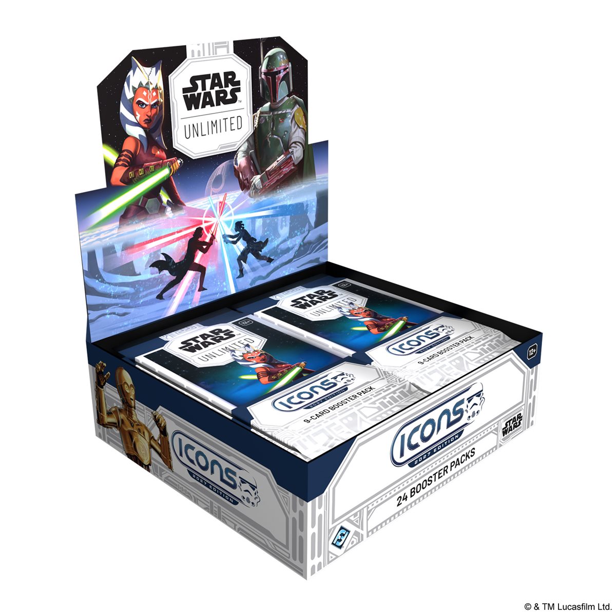 Star Wars: Unlimited - Icons 2027 Edition - Booster Display
