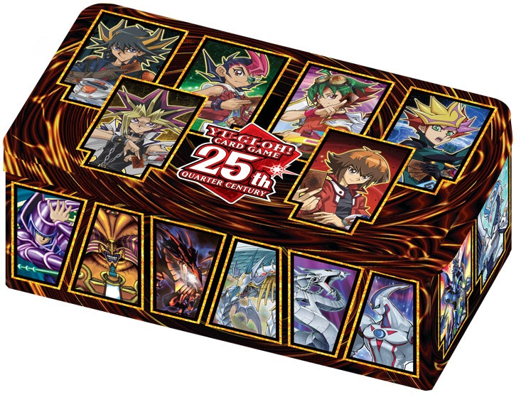 YGO 25TH ANNIVERSARY TIN DUELING HEROES CASE (Pre Order)