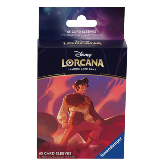 Disney Lorcana : Set 5 - Card sleeves (Aladdin)
