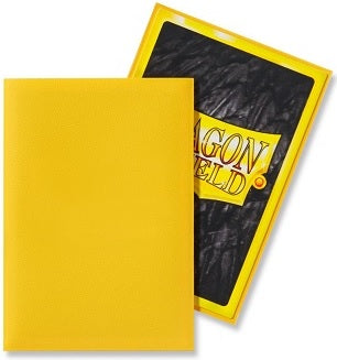 DRAGON SHIELD JAPANESE SIZE SLEEVES YELLOW - MATTE 60CT