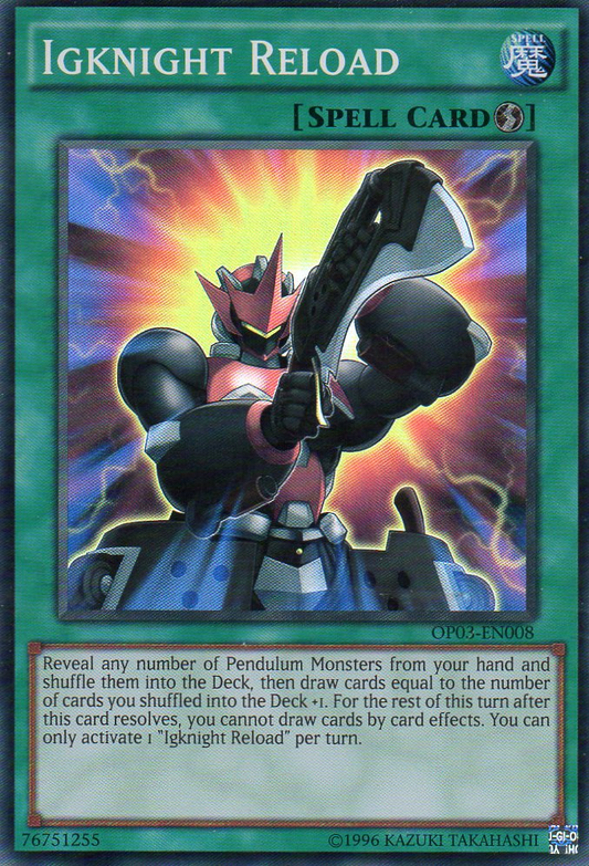 Igknight Reload [OP03-EN008] Super Rare