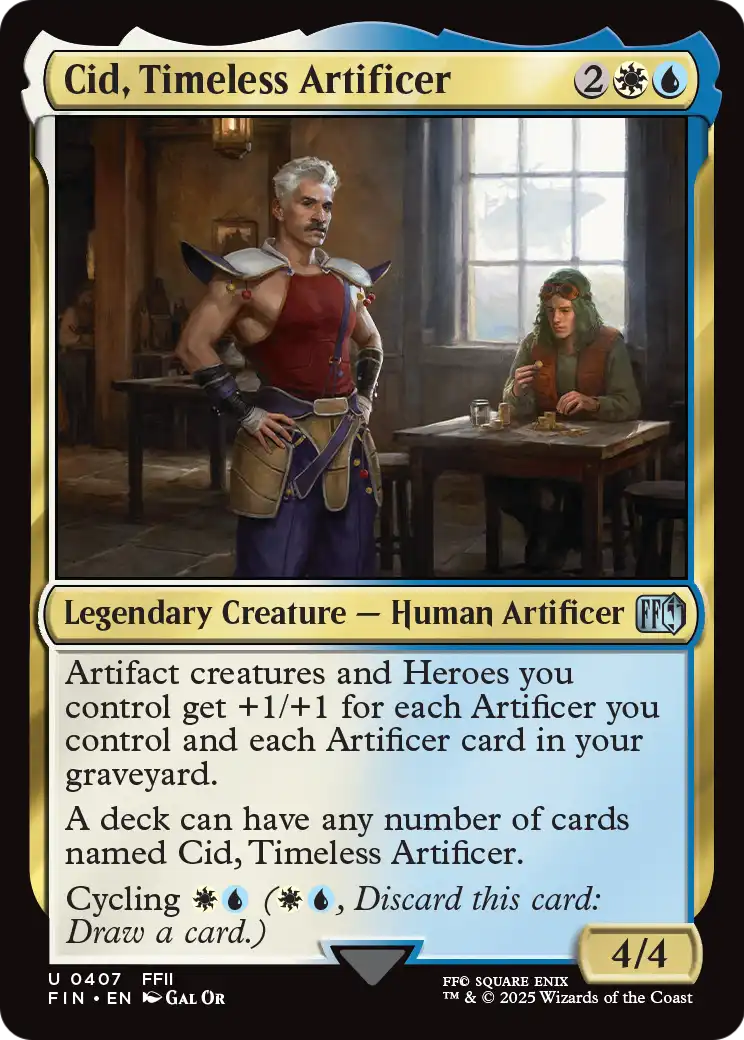 Cid, Timeless Artificer (0407) [FINAL FANTASY]