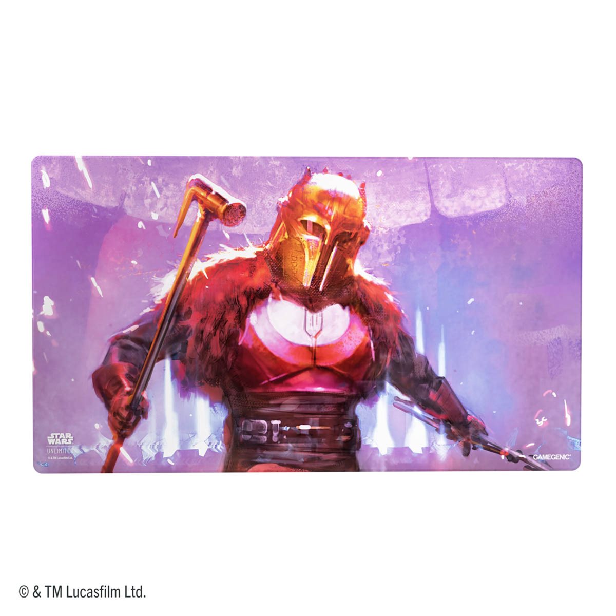 Playmat: Shiny Treatment: Star Wars: Unlimited: Game Mat: The Armorer
